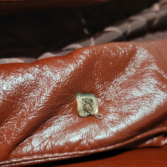 Vintage 1970s Opera Women's Lined, Belted Leather Trench Coat Fits Like A 4-6. - Picture 7 of 16